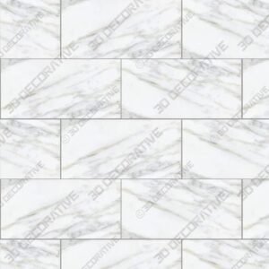 Tru Porcelan Co. Arabescato Gold Porcelain Floor And Wall Tile - 3D Decorative