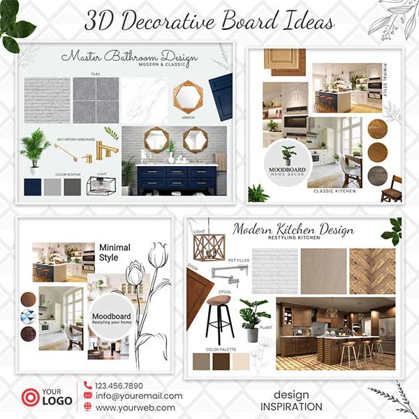 Build Your Brand with 3D Decorative Board Ideas | 3D DECORATIVE
