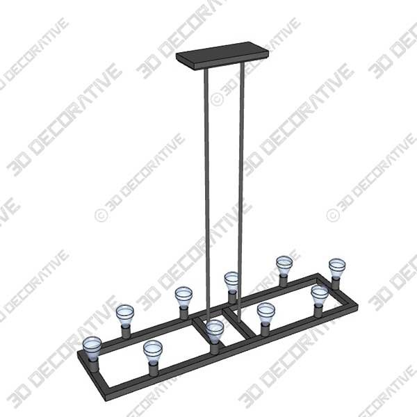 Lucidce 5 Lights Contemporary - 3D Decorative