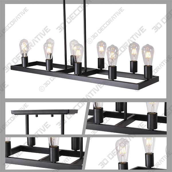 Lucidce 5 Lights Contemporary - 3D Decorative