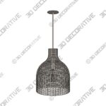 Benadere Rattan Pendant