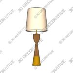 Brentwood Table Lamp - 3D Decorative