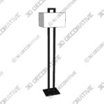 Ronny 68” H Floor Lamp