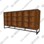 Elsia 59.1” Wide Sideboard