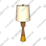 Brentwood Table Lamp - 3D Decorative