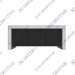 Debbera 74” Wide Sideboard