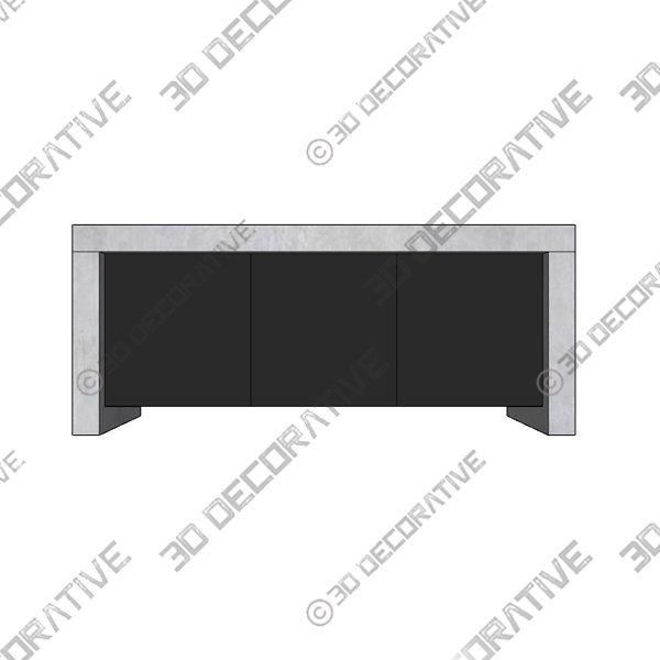 Debbera 74” Wide Sideboard