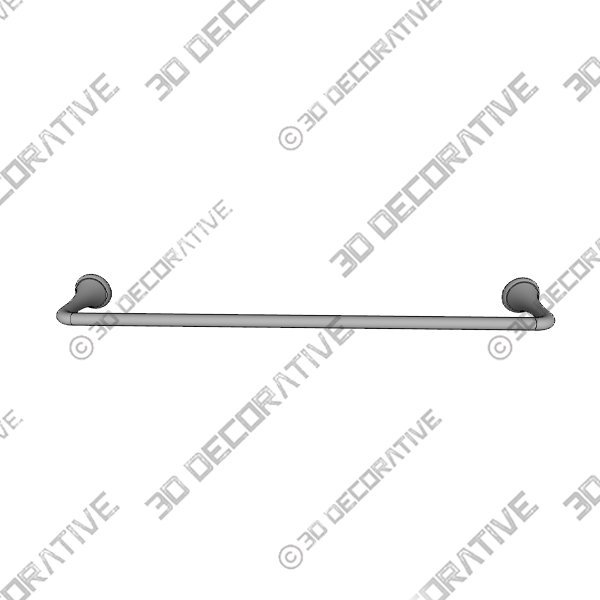 Darcy 18-Inch Towel Bar in Brushed Nickel