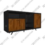 Eskew 60” Wide Sideboard