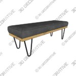 Hima Dining Bench -3D Decorative