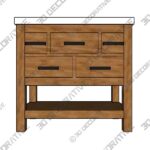 Arine 36″ Single Bathroom Vanity Set