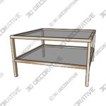 Sydnor 4 Legs Coffee Table