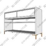 Nolan Entryway Console - 3D Decorative