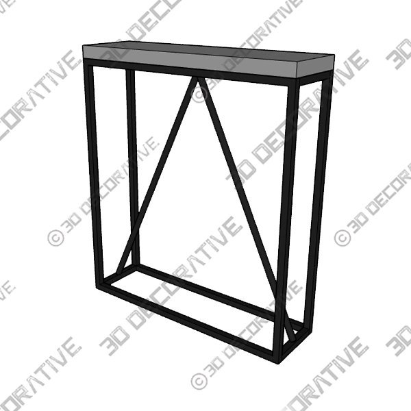 Patrick Cain Designs Hilicus Entryway Table - 3D Decorative