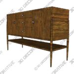 Pellissier Sideboard - 3D Decorative