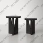 6_600x600-3-2.jpg Bodiam Pedestal Nesting TablesĀ - 3D Decorative