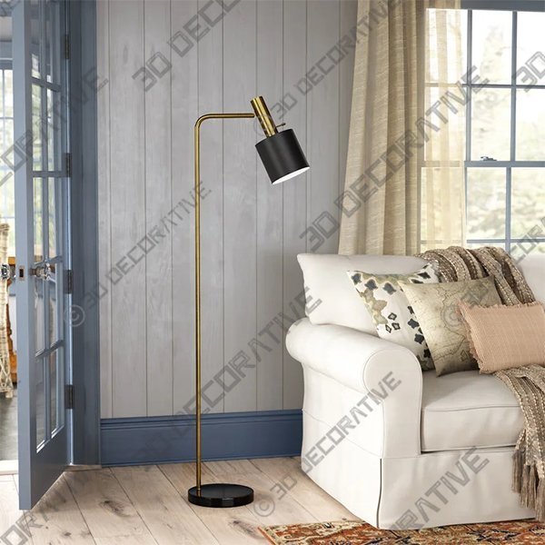 Butterfield 61″ Task/Reading Floor Lamp - 3D Decorative