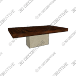 1_600x600-14-2.png Cheyne Pedestal Coffee TableĀ - 3D Decorative