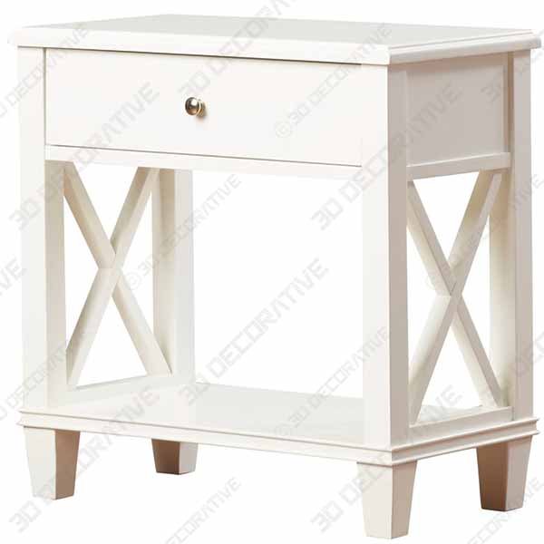 Flintridge End Table with Storage - 3D Decorative