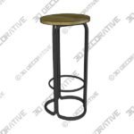 Stool-3-1-3.jpg Hardie Stool - 3D Decorative