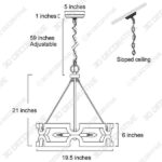 ISURAUL-Rustic-Drum-Chandelier-6-600x600-1.jpg ISURAUL Rustic Drum Chandelier - 3D Decorative