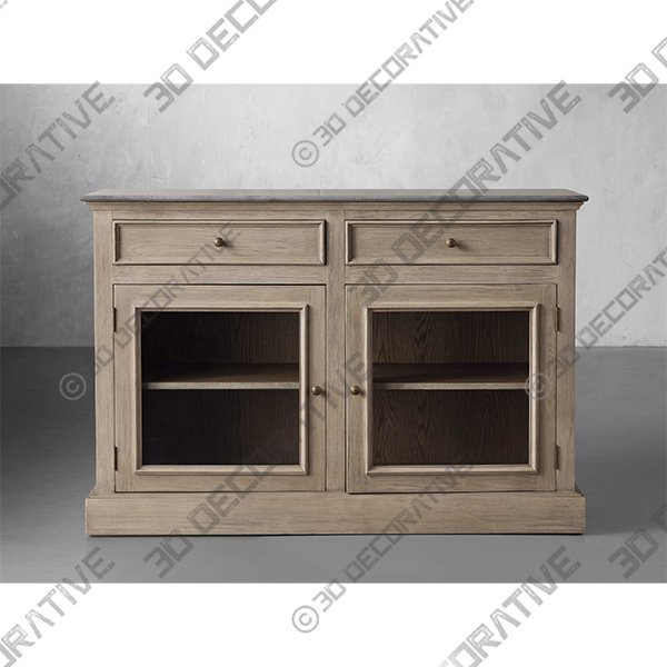 Kensington Glass Buffet - 3D Decorative