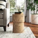 7_600x600-2-2.jpg Leticia 17.75” Tall Solid Wood Drum End Table - 3D Decorative