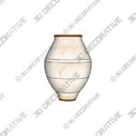 Artisan Handcrafted Terracotta Vases - 3D Decorative