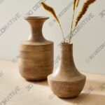 Coastal Wood Vases - 3D Decorative
