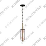 1_600x600-53-1.jpg Melange Small Elongated Antique Brass with Alabaster Shade Pendant Light - 3D Decorative