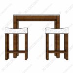 Nathan-James-41202-Viktor-Dining-Set-Kitchen-10-600x600-1.jpg Nathan James 41202 Viktor Dining Set Kitchen Pub Table Marble Top Fabric Seat - 3D Decorative