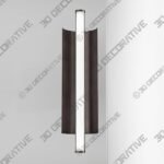 AFX Lighting | GLEW0536L30UDBK | Gale Collection | Black | LED Outdoor Lantern - 3D Decorative