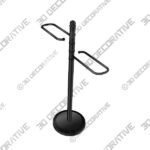 Allied Brass Contemporary Free Standing Floor Bath Towel Valet - 3D Decorative