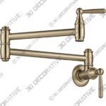 5_600x600-59.jpg ARCORA Pot Filler Faucet Wall Mount - 3D Decorative