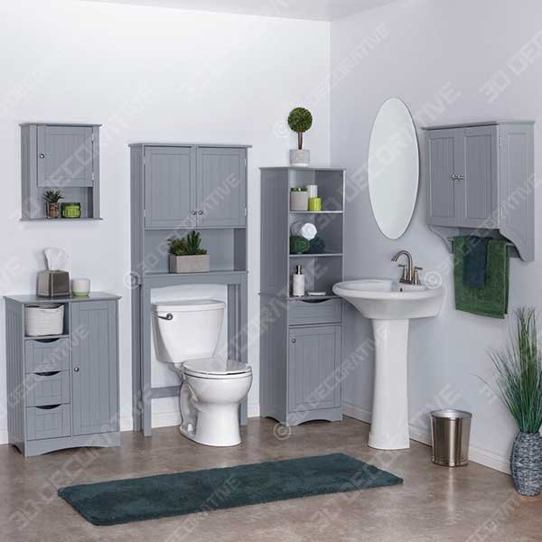 Ashland 22.05 W x 32.13 H Cabinet - 3D Decorative