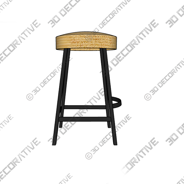 Bar Stool 600*6000 - 3D Decorative