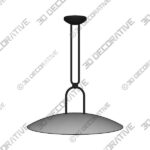 Cara 1 - Light LED Pendant - 3D Decorative