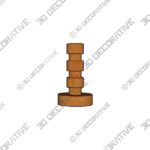 Cherry Candle Holder - 3D Decorative