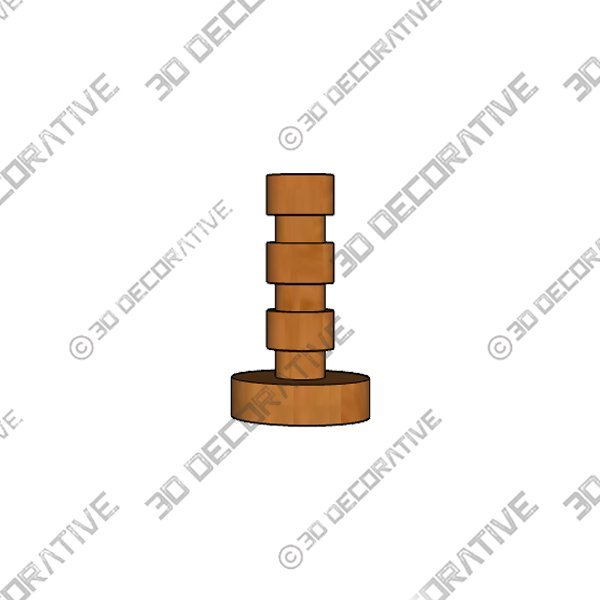 Cherry Candle Holder - 3D Decorative