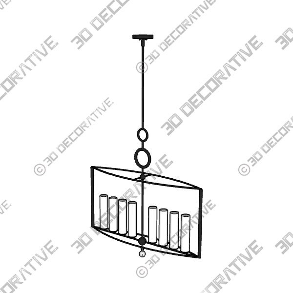 Chandelier-1-1-5.jpg Crystorama Cameron 9268 8-Light Chandelier - 3D Decorative