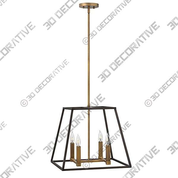 Fulton 18 Inch Cage Pendant by Hinkley Lighting - 3D Decorative