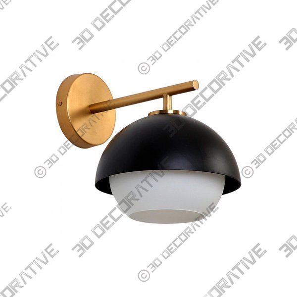 GFURN™ Catalina Wall Lamp - Black - 3D Decorative