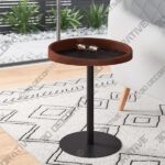Hileman Tray Top Pedestal End Table - 3D Decorative