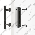 Handle-5.jpg LAZ Sliding Barn Door Handle/PullĀ - 3D Decorative