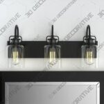Light Dimmable Vanity Light - 3D Decorative