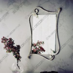 Metal Wall Mirror - 3D Decorative