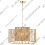 Pendent-5-5.jpg Niamh 4 - Light Drum Pendant - 3D Decorative