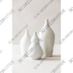 Vase-7-6.jpg Otsuka Mashiko Ceramic Vases Set 2 - 3D Decorative