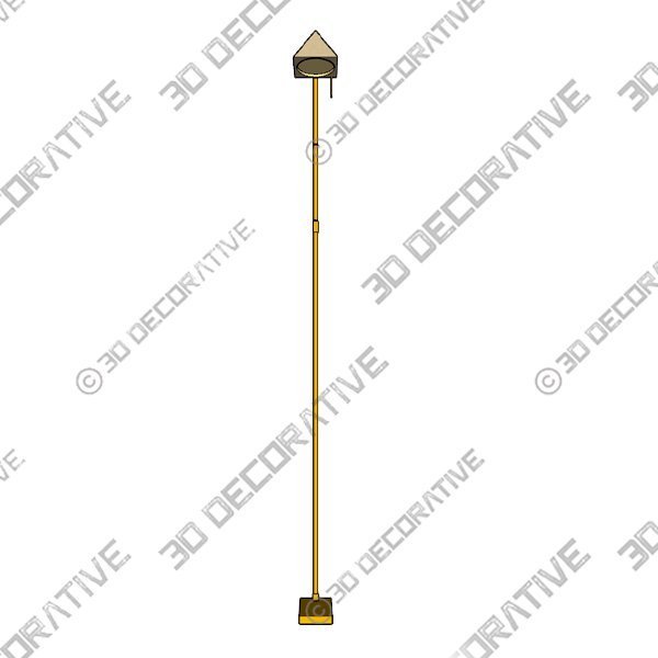 Racquel 68″ Task Floor Lamp - 3D Decorative