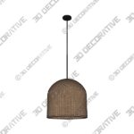 2_600X600-284.jpg Rattan Dome Pendant - 3D Decorative